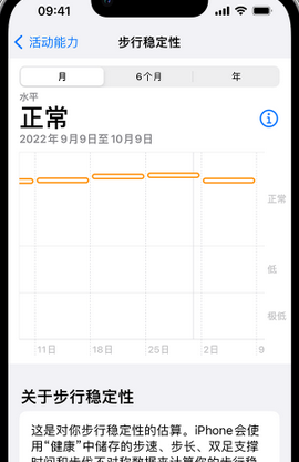 泌阳iPhone手机维修如何在iPhone开启'步行稳定性通知'