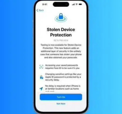 泌阳苹果授权维修店分享被盗设备保护功能开启方法