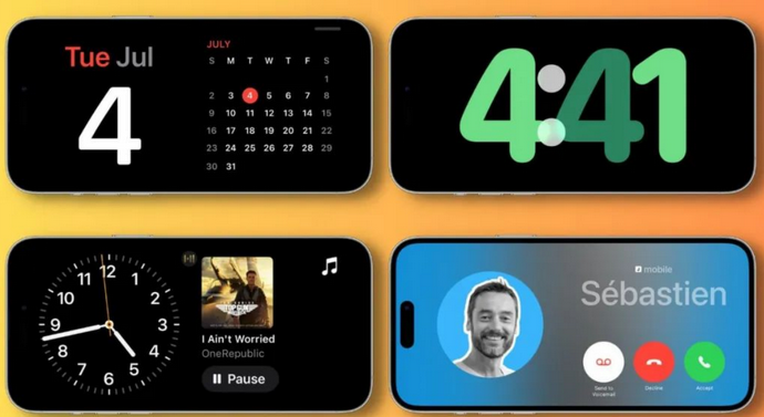 泌阳苹果手机维修分享iOS17横屏充电待机显示有什么好处 