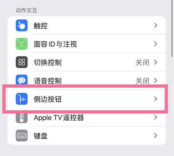 泌阳苹果14维修店分享iPhone14 Plus侧键双击下载功能关闭方法 