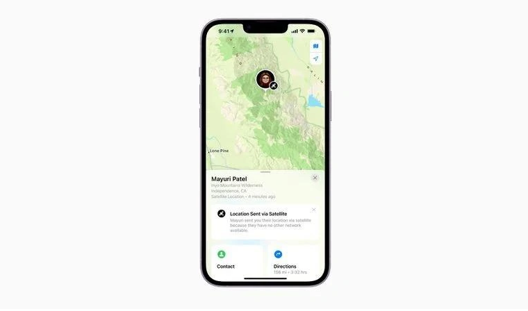 泌阳苹果14维修分享iPhone14系列中 FindMy功能通过卫星分享位置方法教程 