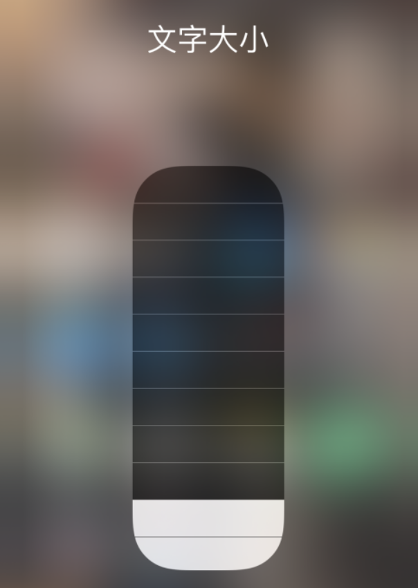 泌阳苹果手机维修分享小技巧：在 iPhone 控制中心快速调节字体大小 
